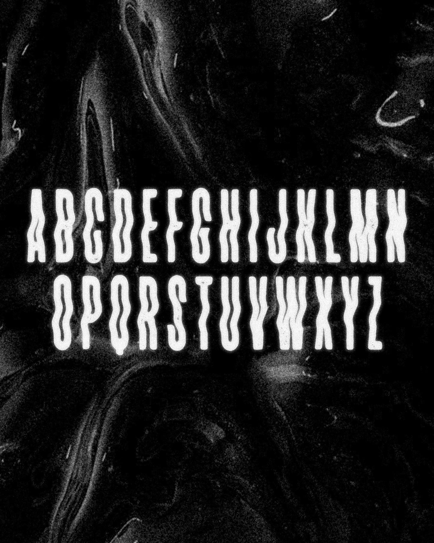 CHAOS - WARPED DISPLAY FONT