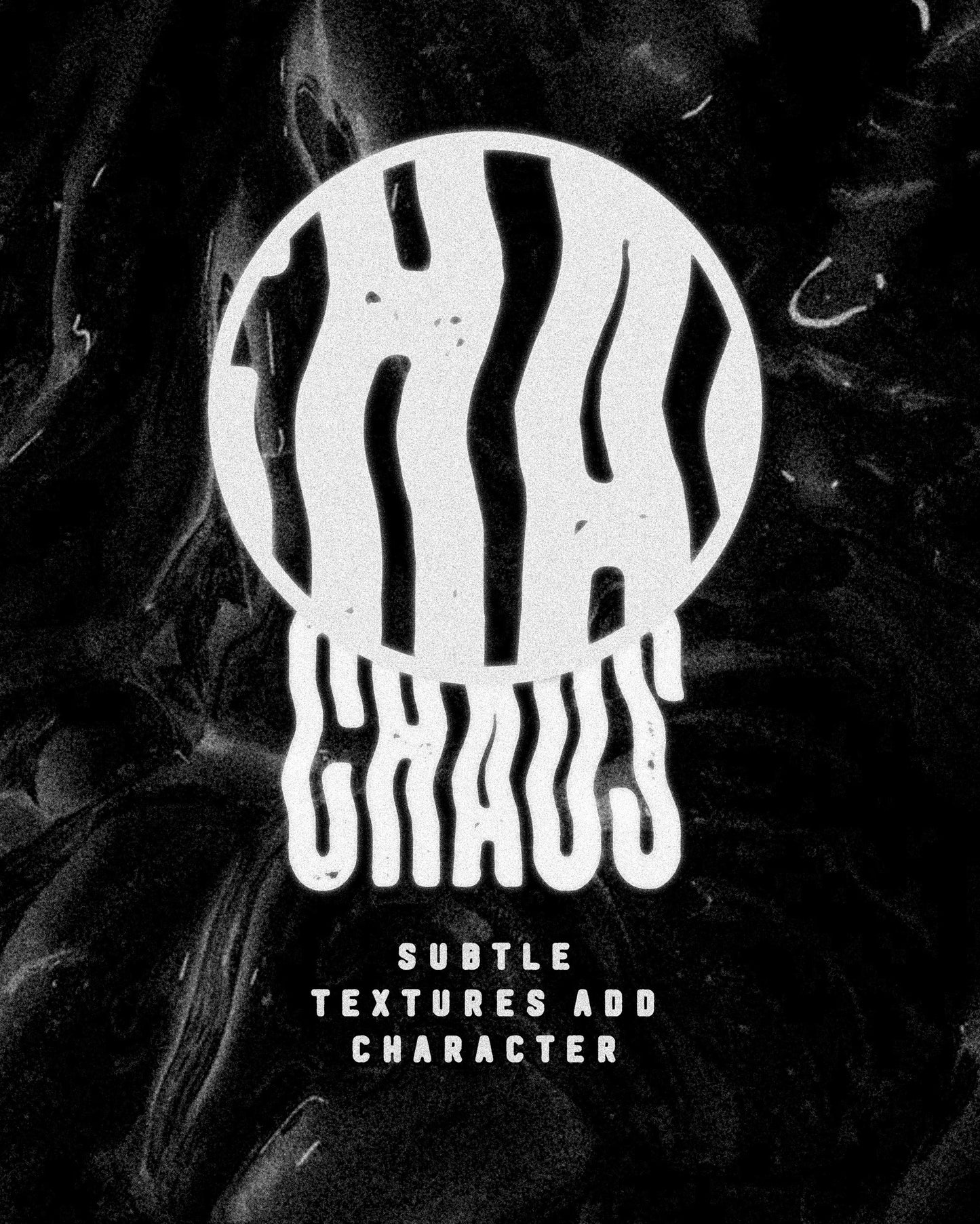 CHAOS - WARPED DISPLAY FONT