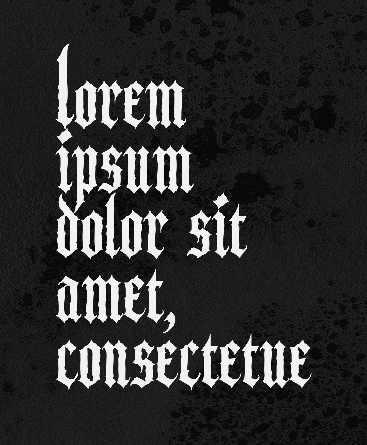 OBSIDIAN GOTHIC FONT