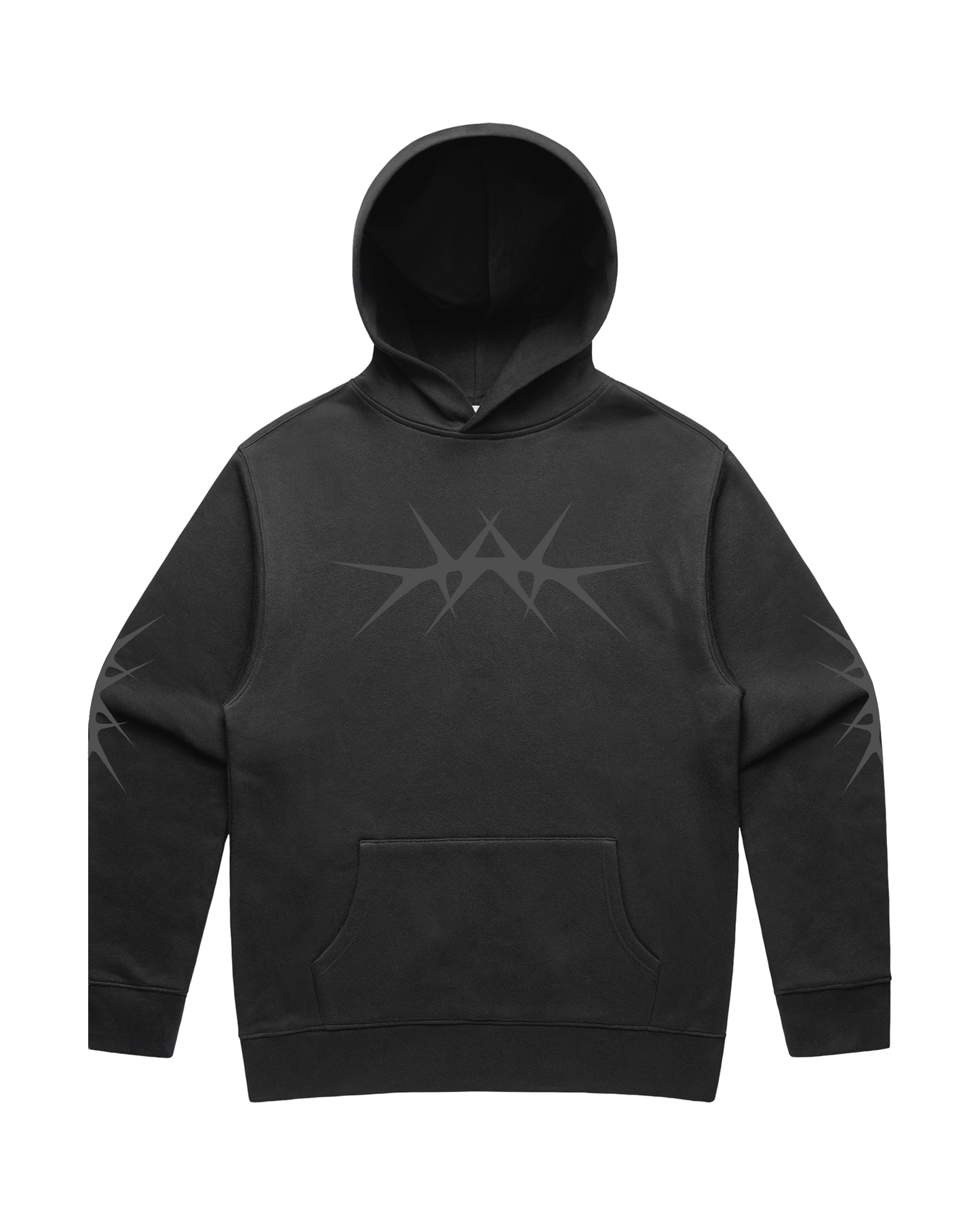THORN HOODIE - FADED BLACK
